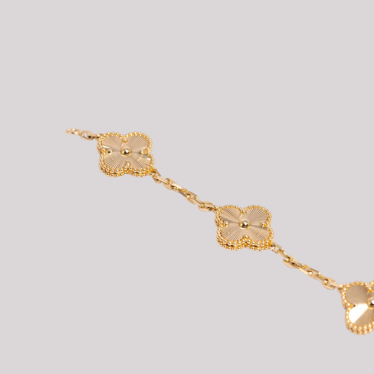Gold Clover Bracelet