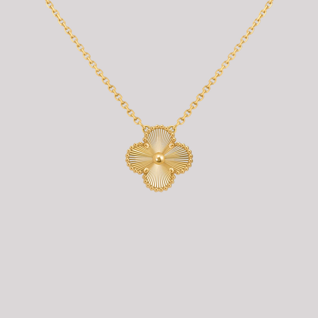 Gold Clover Necklace