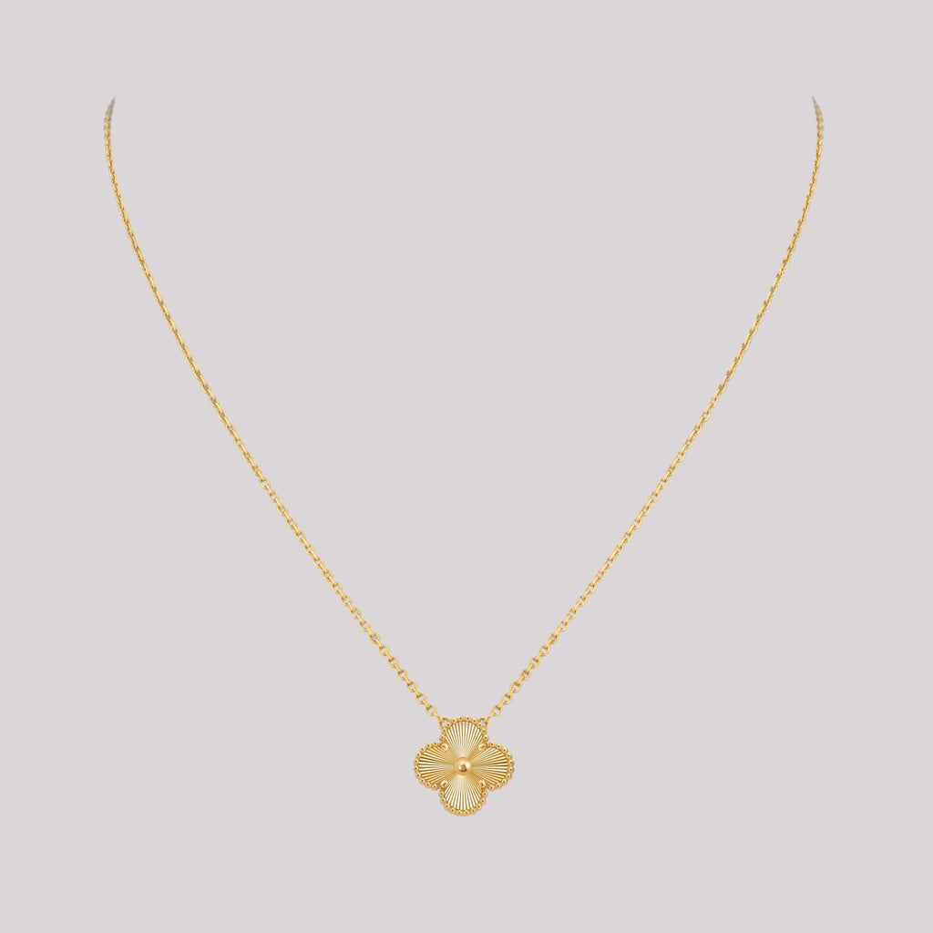 Gold Clover Necklace