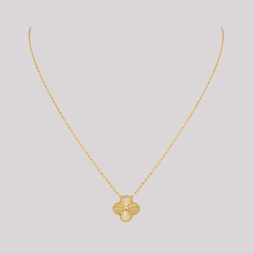 Gold Clover Necklace