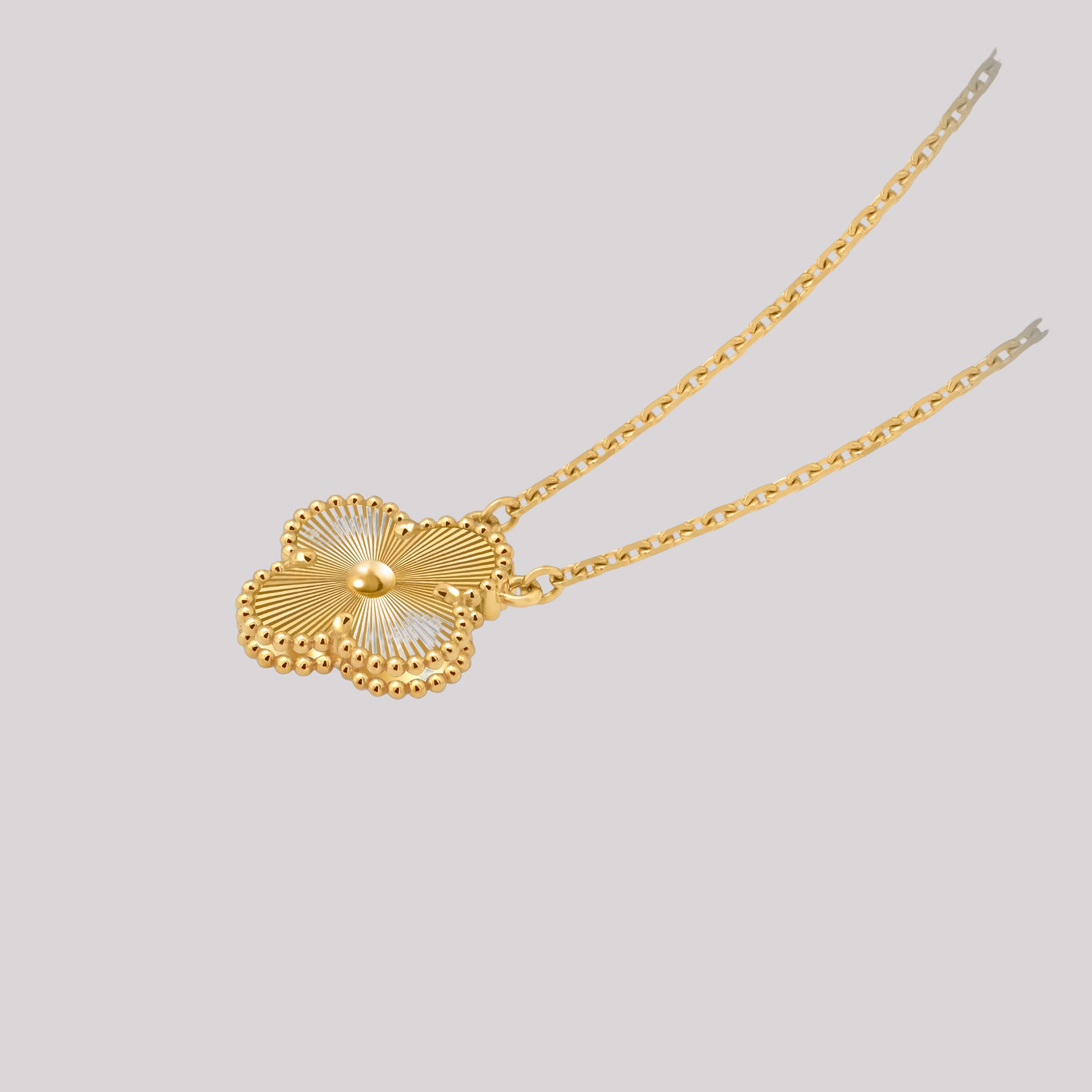 Gold Clover Necklace