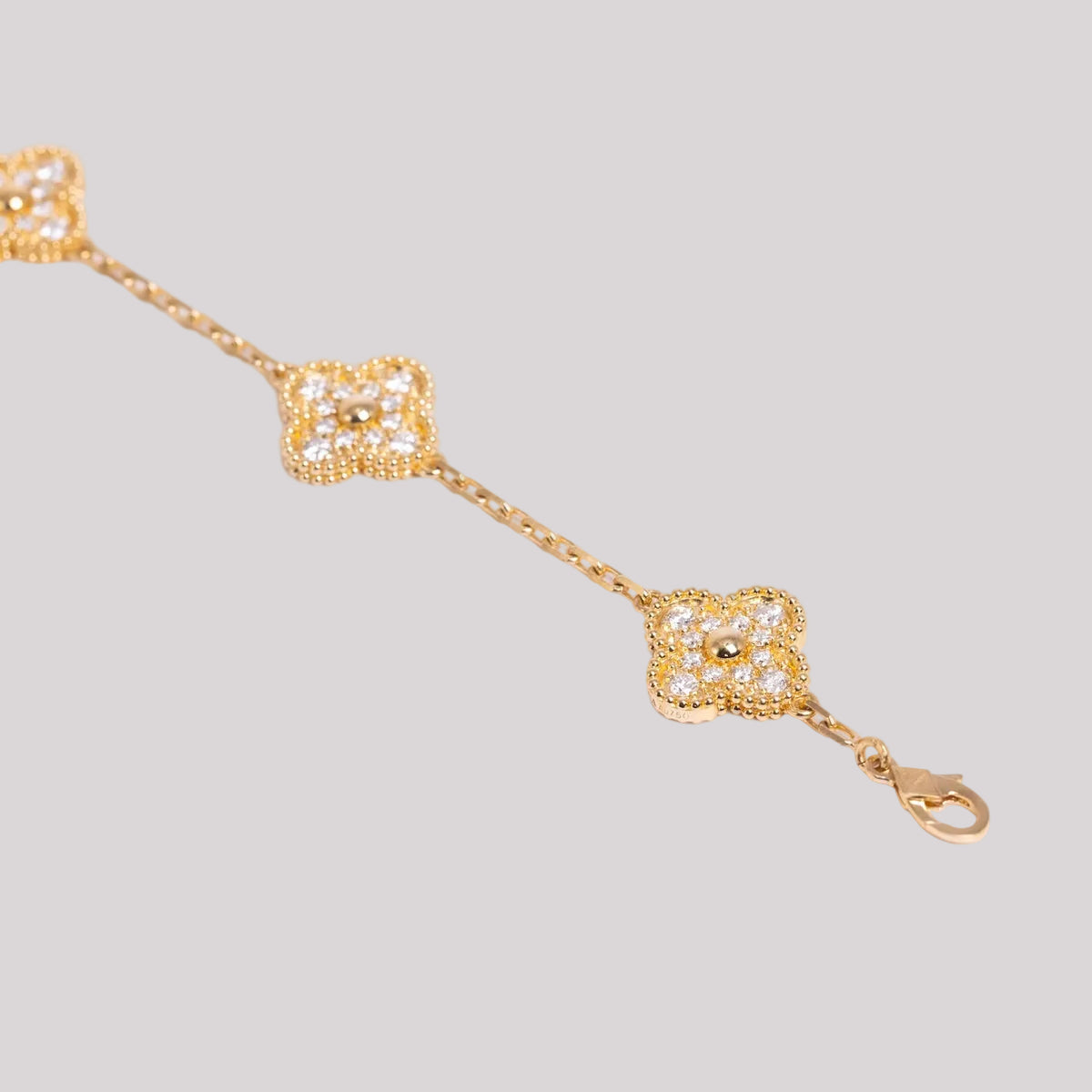 Gem Clover Bracelet